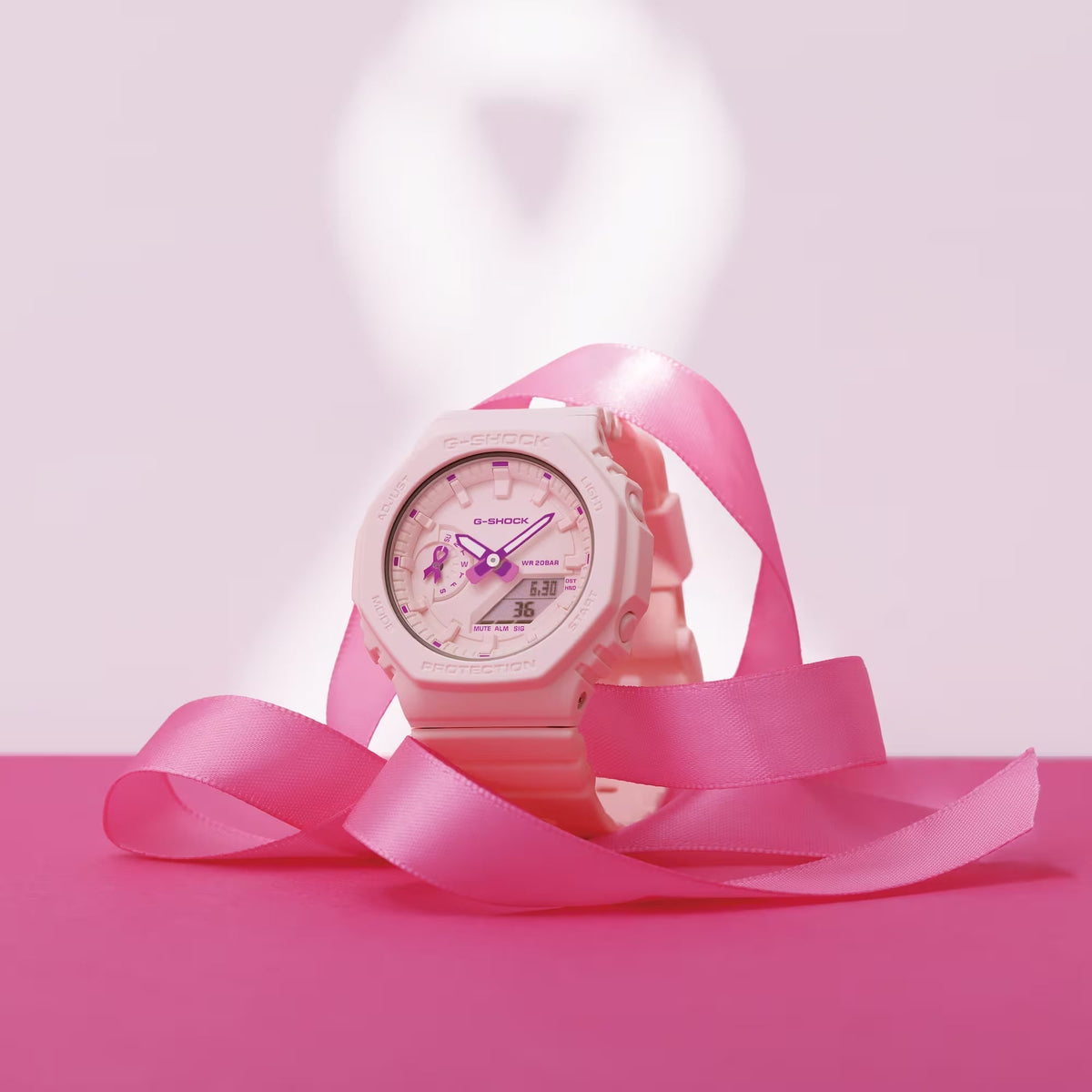 Розовый G-Shock в поддержку женщин