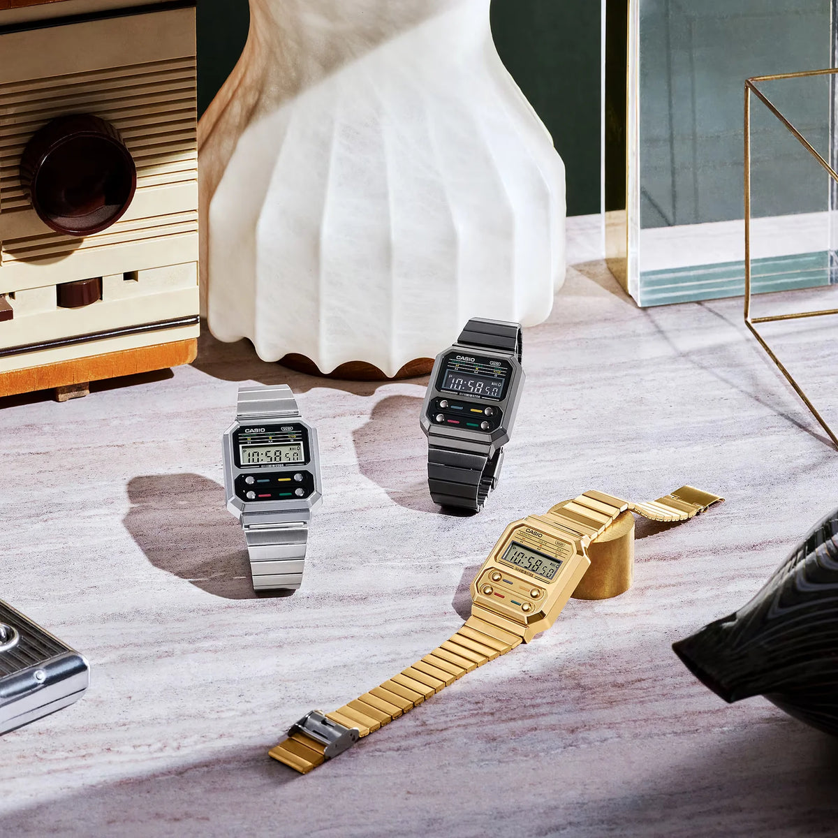 CASIO A100WE-1A
