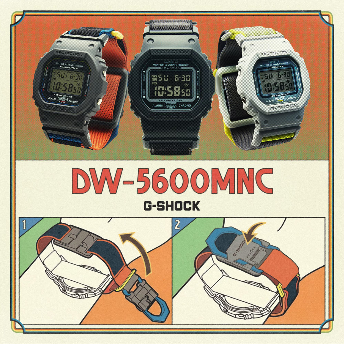 G-SHOCK DW-5600MNC-7A8