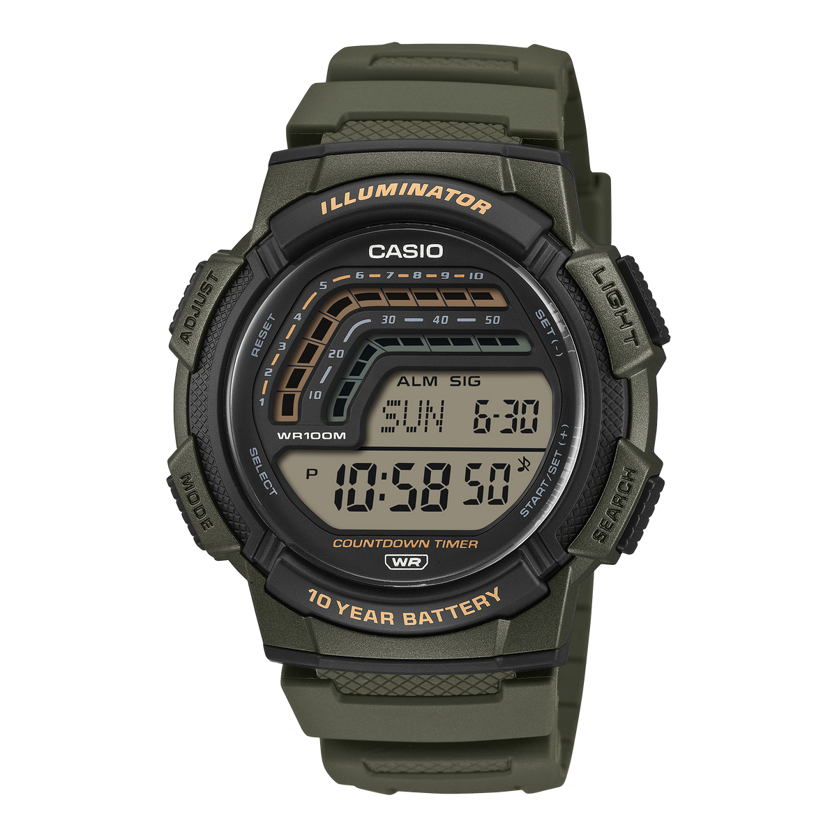 CASIO WS-1800-3AV